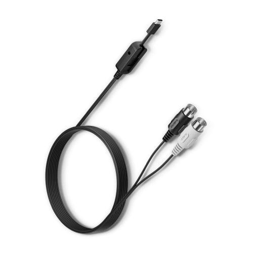 CME C2MIDI Pro - Dual-Purpose USB-C MIDI Cable with Filter, Mapper, and Router - Plug-and-Play USB-to-MIDI Interface - Smart Standalone MIDI Cable wit
CME C2MIDI Pro - Dual-Purpose USB-C MIDI Cable with Filter, Mapper, and Router - Plug-and-Play USB-to-MIDI Interface - Smart Standalone MIDI Cable wit