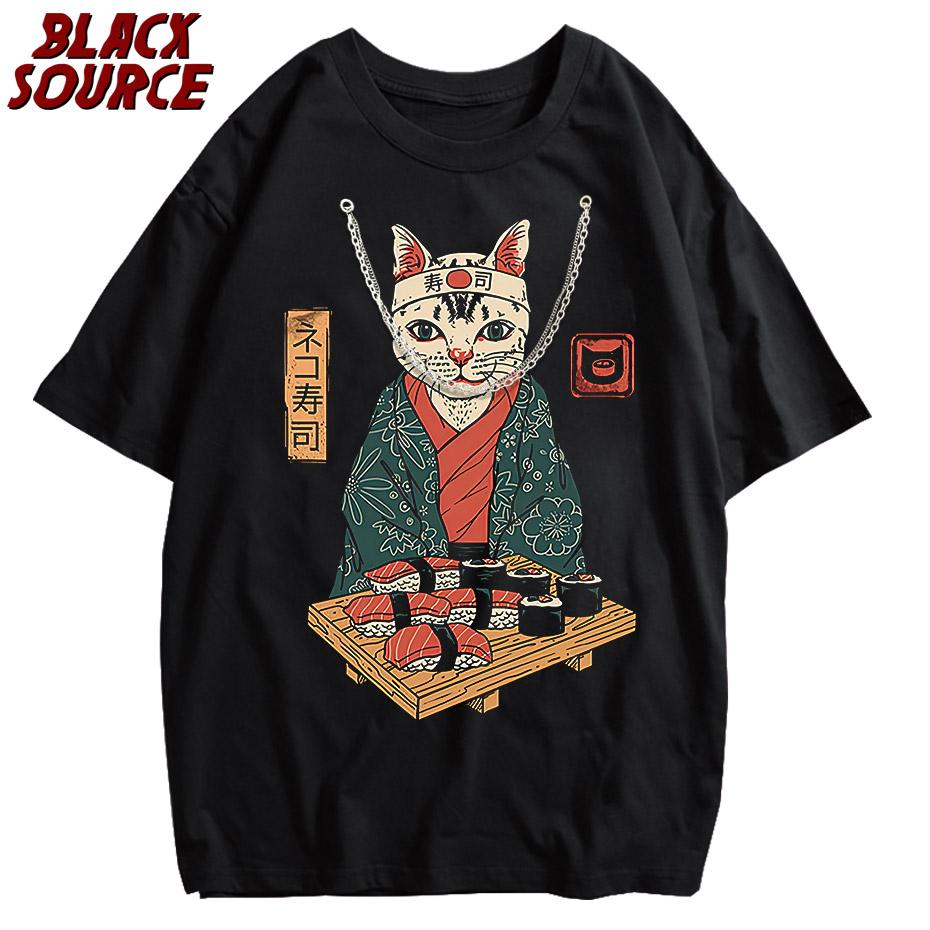 Mens Comfortable Shirt Tshirt Basic Print Short Sleeve Anime Top Japanese Genki Cat Series Casual Oneck Youth Mens M
Mens Comfortable Shirt Tshirt Basic Print Short Sleeve Anime Top Japanese Genki Cat Series Casual Oneck Youth Mens M