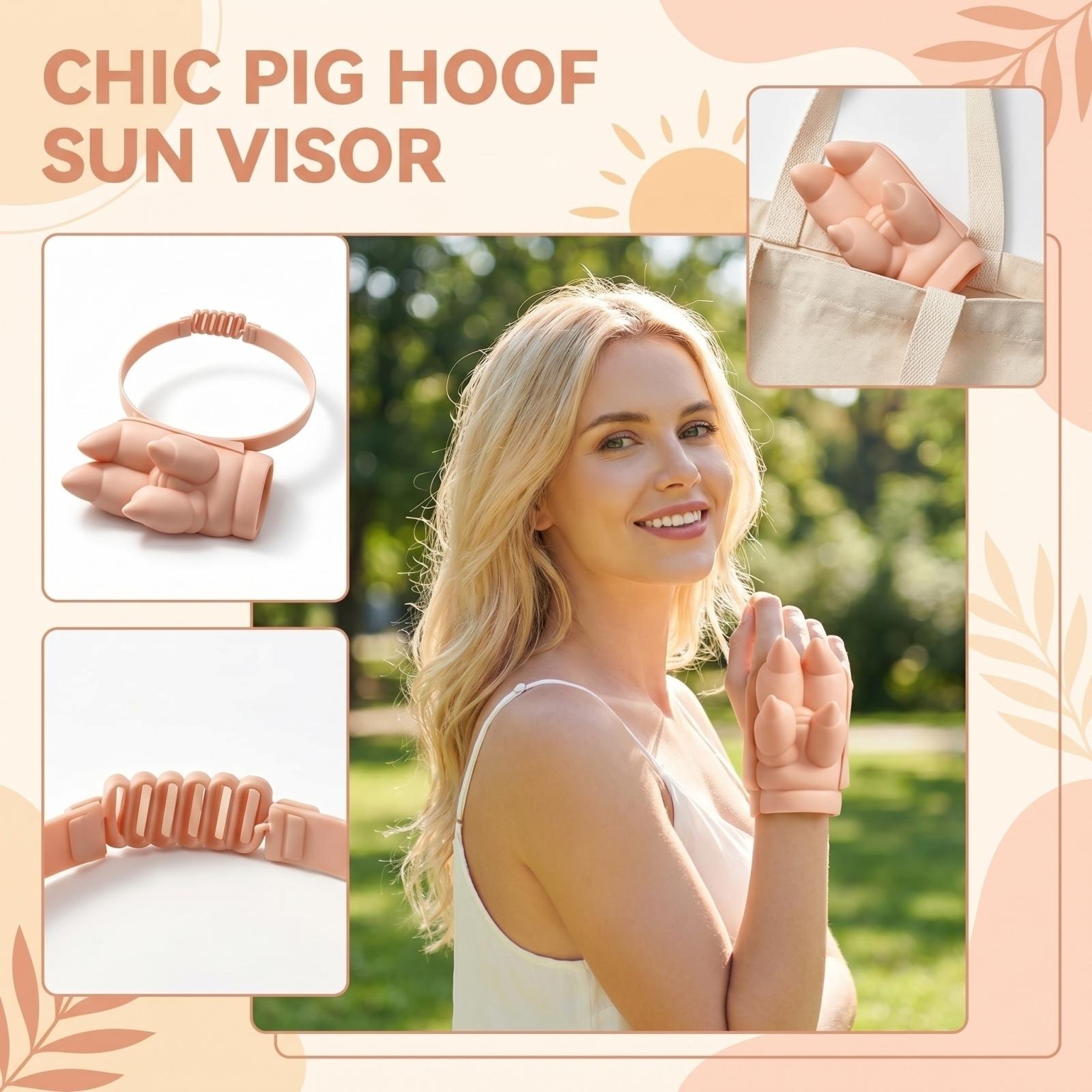 3D Printed Foldable Portable Sunshade Hand Palm Hat Open Top Sun Protection Hat for Outdoor Use Adjustable Size one size
3D Printed Foldable Portable Sunshade Hand Palm Hat Open Top Sun Protection Hat for Outdoor Use Adjustable Size one size