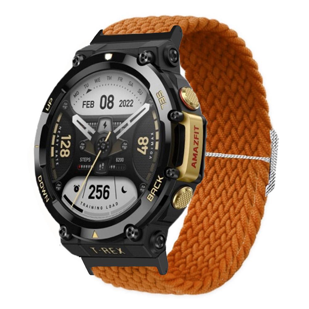Watch Strap for Huami Amazfit T-Rex 2,Nylon Braided Adjustable Loop Wrist Band Replacement Orange
Watch Strap for Huami Amazfit T-Rex 2,Nylon Braided Adjustable Loop Wrist Band Replacement Orange