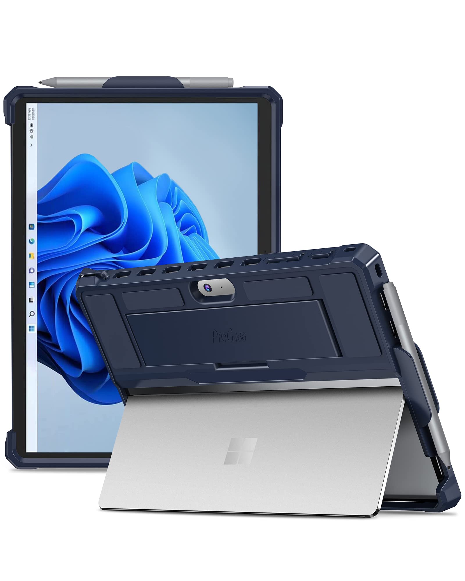 ProCase Surface Go Case 2020 Shockproof TPU Cover Pen Storage Compatible with Keyboard Wrist Included Black 3/2/1 (2021 2018)
ProCase Surface Go Case 2020 Shockproof TPU Cover Pen Storage Compatible with Keyboard Wrist Included Black 3/2/1 (2021 2018)