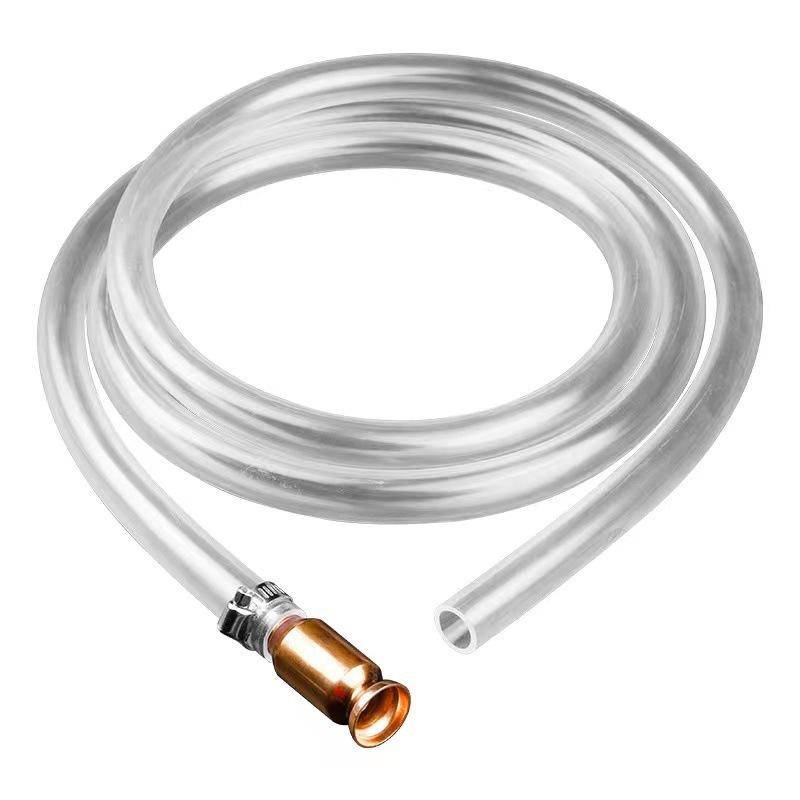Copper Connector Automatic Water Pump Siphon Oil Pipe Liquid Transfer Hose Fuel Pumps Gasoline Siphon Tube Engines 1.5M
Copper Connector Automatic Water Pump Siphon Oil Pipe Liquid Transfer Hose Fuel Pumps Gasoline Siphon Tube Engines 1.5M