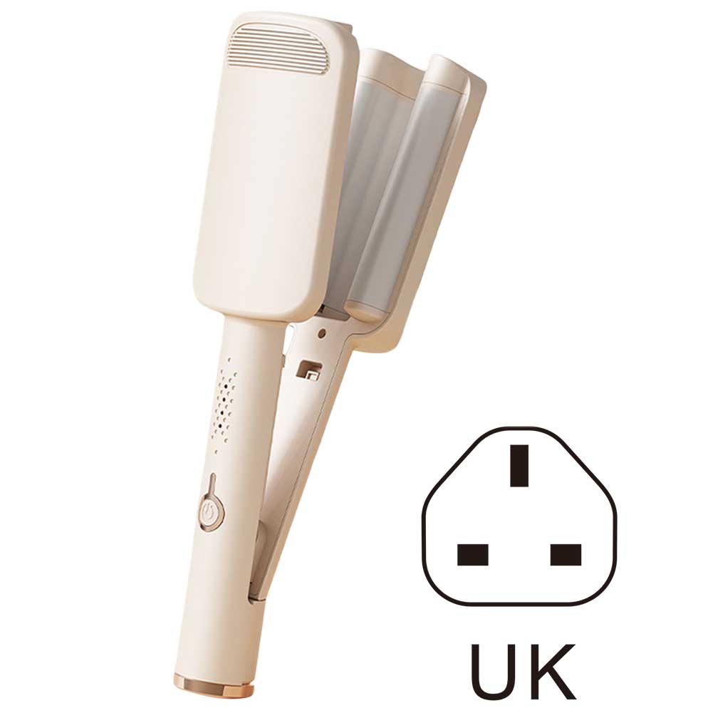 Professional Curling Iron Hair Crimper Wave - Double Barrel Wave Iron Deep Waver Hair Curler Hot Tool with Ceramic for Women US
Professional Curling Iron Hair Crimper Wave - Double Barrel Wave Iron Deep Waver Hair Curler Hot Tool with Ceramic for Women US