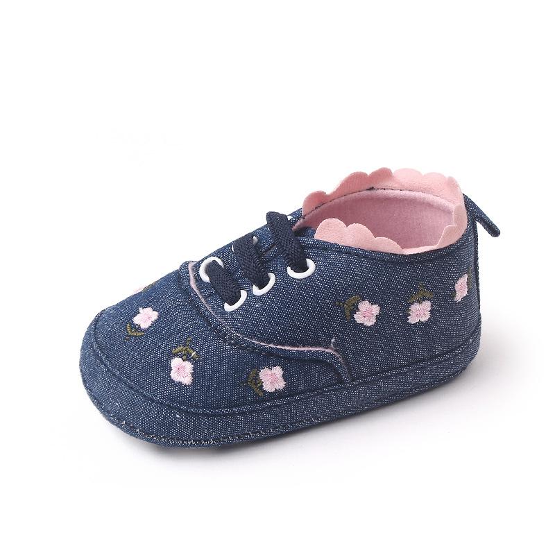 Baby Walking Shoes White Pink Floral Embroidered Soft Sole Non Slip Prewalker Toddler Canvas Sneakers 20
Baby Walking Shoes White Pink Floral Embroidered Soft Sole Non Slip Prewalker Toddler Canvas Sneakers 20