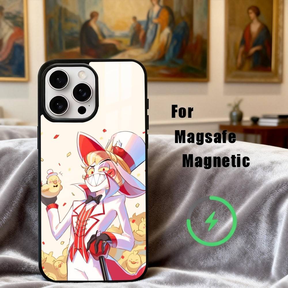 H-Hazbin H-Hotel L-Lucifer M-Magne Phone Case For iPhone17,16,15,14,13,12,11 Plus,Pro Max Magnetic For Magsafe Wireless Charging iPhone15PROMAX
H-Hazbin H-Hotel L-Lucifer M-Magne Phone Case For iPhone17,16,15,14,13,12,11 Plus,Pro Max Magnetic For Magsafe Wireless Charging iPhone15PROMAX