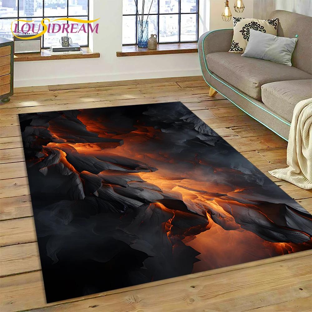 Вулкан 3D Lava Magma Килимок для вітальні, спальні, домашній декор, підлоговий килимок, нековзка прикраса для дивана, кухонний килимок, подарунок 70x100cm( 27x39in )
Вулкан 3D Lava Magma Килимок для вітальні, спальні, домашній декор, підлоговий килимок, нековзка прикраса для дивана, кухонний килимок, подарунок 70x100cm( 27x39in )