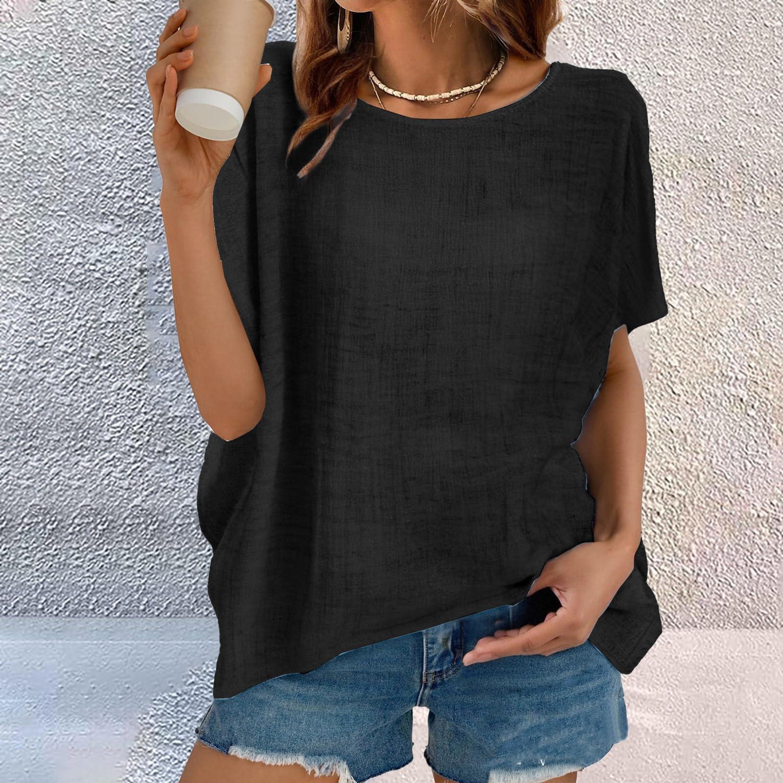 Women s Fashion Short Sleeve Casual Literary Retro T-Shirt Top XXL чорний
Women s Fashion Short Sleeve Casual Literary Retro T-Shirt Top XXL чорний