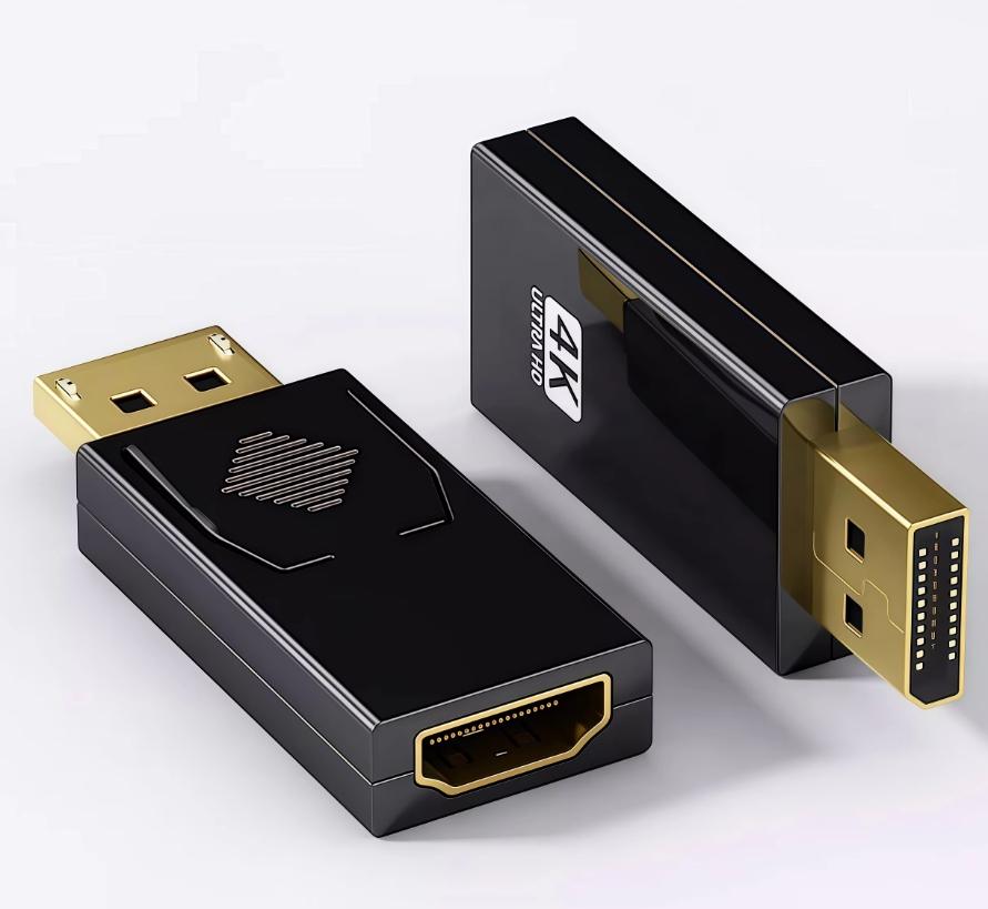 DisplayPort to HDMI Adapter 4K, DP to HDMI-Compatible Converter for PC & Laptop – Supports Ultra HD Video/Audio
DisplayPort to HDMI Adapter 4K, DP to HDMI-Compatible Converter for PC & Laptop – Supports Ultra HD Video/Audio