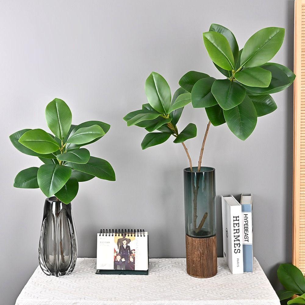 1-3 Forks Fake Magnolia Plant Real Touch Simulated Green Plants Home Garden Decor 1 Fork
1-3 Forks Fake Magnolia Plant Real Touch Simulated Green Plants Home Garden Decor 1 Fork
