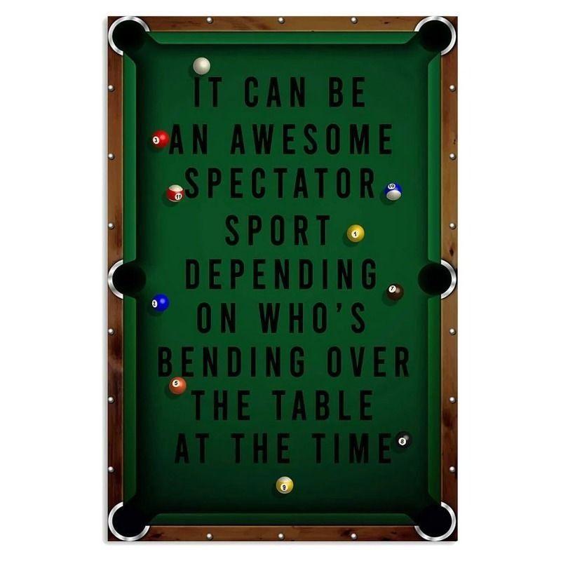 DORA Tin Sign Billiards Theme Tin Painting for Pool Hall Wall Decor 20x30cm(7.8x11.8inch)
DORA Tin Sign Billiards Theme Tin Painting for Pool Hall Wall Decor 20x30cm(7.8x11.8inch)