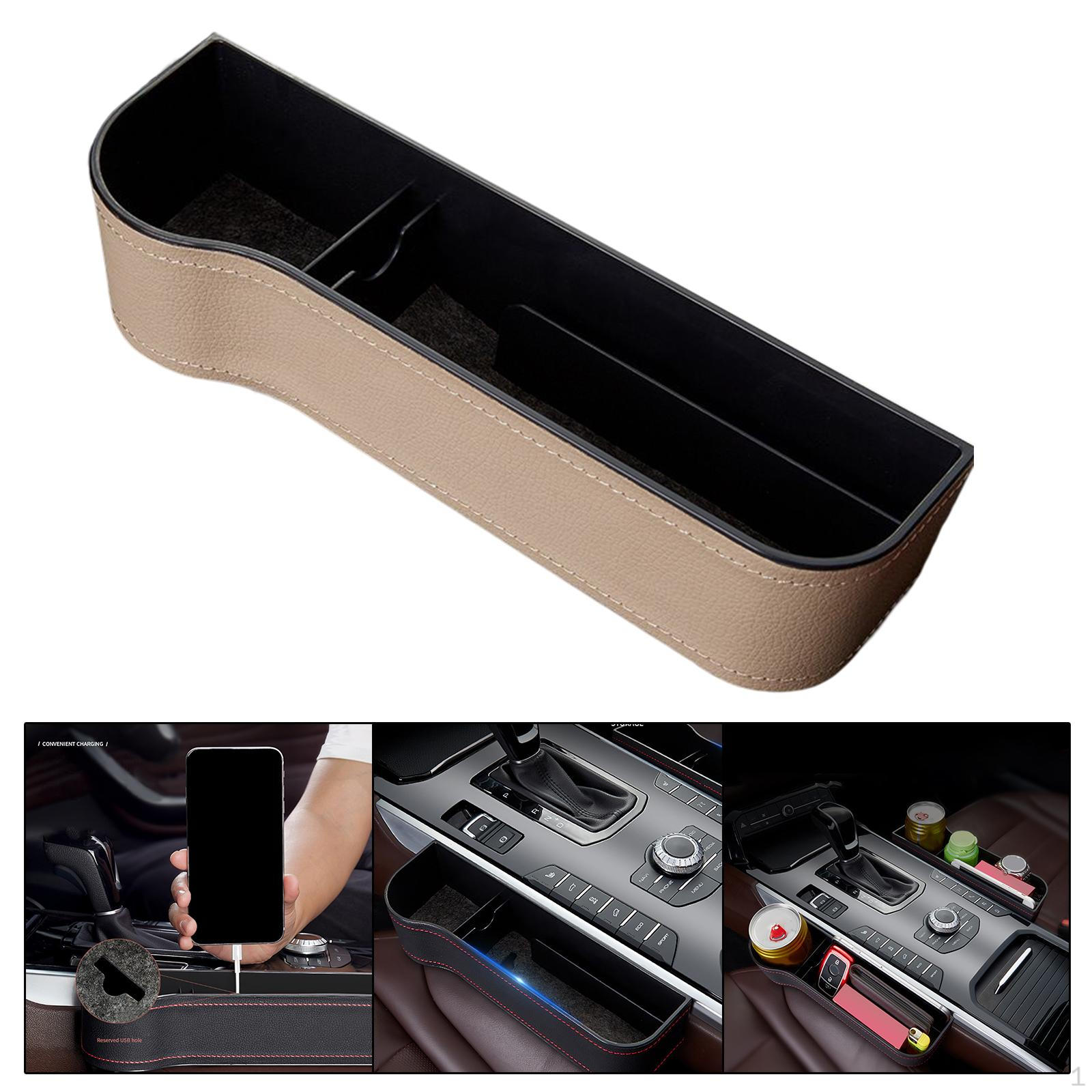 Car Seat Gap Filler Organizer, Plug in Holder Front Organizer for Keys Beige
Car Seat Gap Filler Organizer, Plug in Holder Front Organizer for Keys Beige
