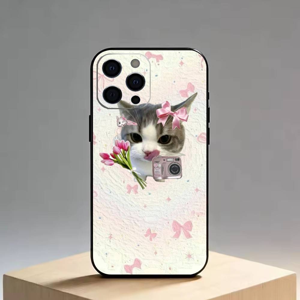 Funny Cute Cat Phone Case For iPhone 17, 16,15,14,13,12,11 Plus,Pro Max, Others Soft Black Cover iPhone16se4
Funny Cute Cat Phone Case For iPhone 17, 16,15,14,13,12,11 Plus,Pro Max, Others Soft Black Cover iPhone16se4
