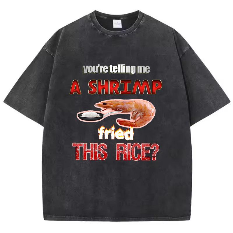 Funny Animals Shrimp Design T Shirt Vintage Washed Cotton T-Shirt Graphic Tee Casual Streetwear Spring Summer Clothes 3XL
Funny Animals Shrimp Design T Shirt Vintage Washed Cotton T-Shirt Graphic Tee Casual Streetwear Spring Summer Clothes 3XL