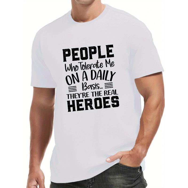 European sizes People Who Tolerate Me Men s Short Sleeve T-Shirts Summer Sports Casual Tops 4XL білий
European sizes People Who Tolerate Me Men s Short Sleeve T-Shirts Summer Sports Casual Tops 4XL білий