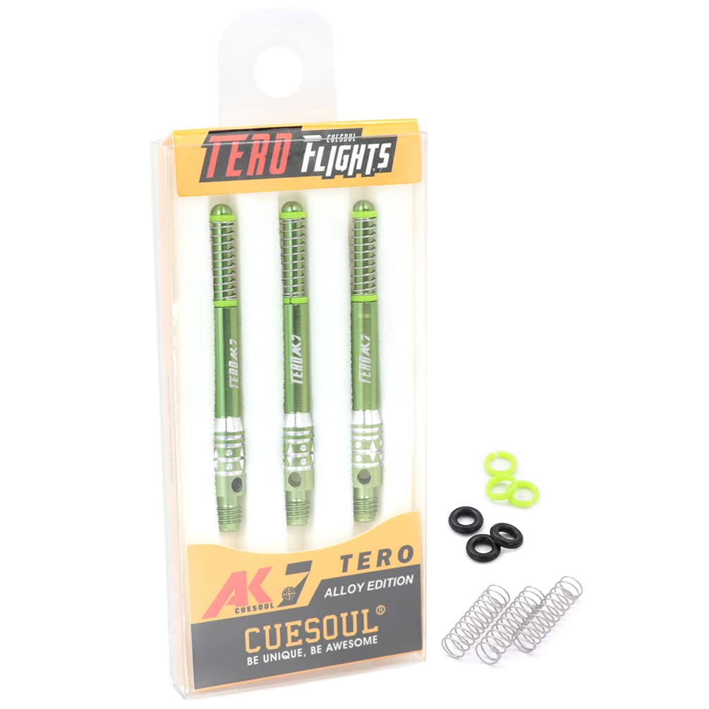 CUESOUL TERO System AK7 Telescopic Aluminum Dart Set of 3 Built-in Shaft, - G47.1mm (CS-AK7L-3G47)
CUESOUL TERO System AK7 Telescopic Aluminum Dart Set of 3 Built-in Shaft, - G47.1mm (CS-AK7L-3G47)