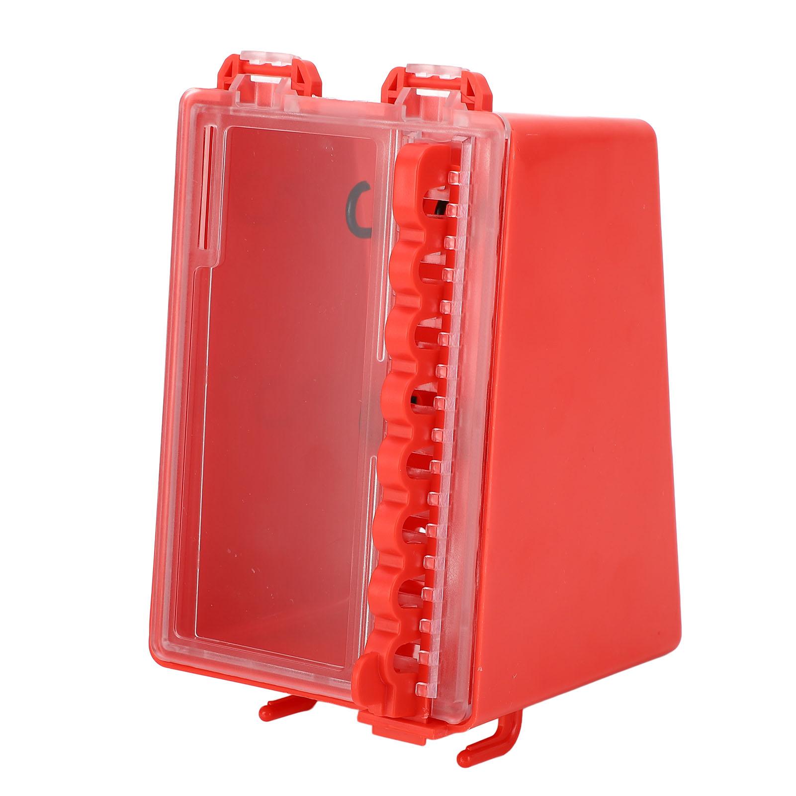 Lockout Tagout Box Portable Wall Mount Group Lock 8 Hole Key Station with Transparent Panel
Lockout Tagout Box Portable Wall Mount Group Lock 8 Hole Key Station with Transparent Panel
