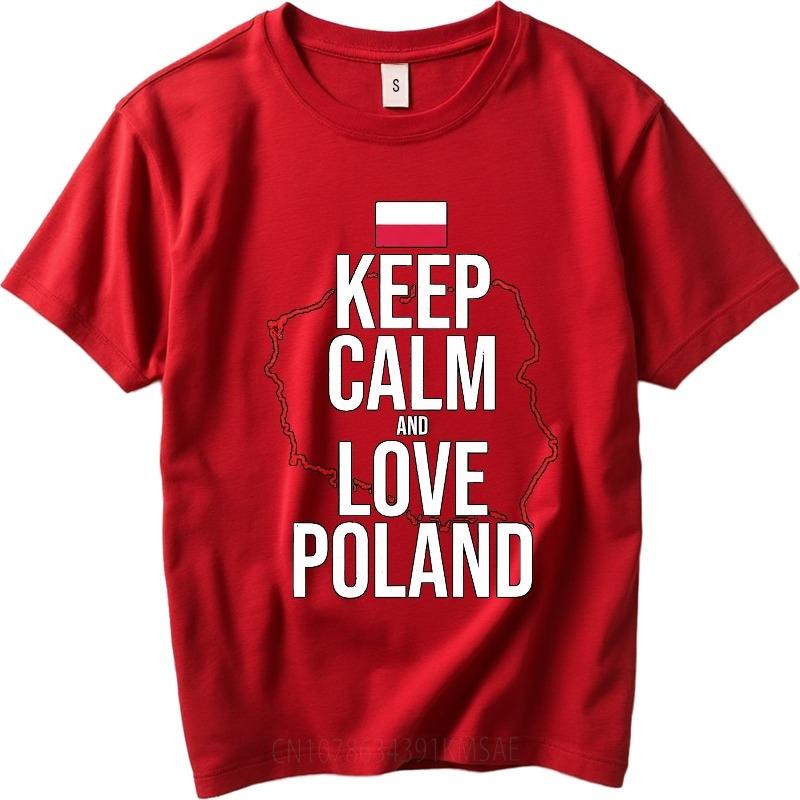 Mens Unisex Comfort Tshirt Plus Size summer Teenagers t shirt Keep Calm And Love Poland Short Sleeve Adult O Neck tees S
Mens Unisex Comfort Tshirt Plus Size summer Teenagers t shirt Keep Calm And Love Poland Short Sleeve Adult O Neck tees S