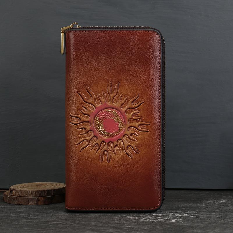 Genuine Leather Top Layer Cowhide Retro Color Wiping Wallet with Multiple Card Slots and Large Capacity Business Handbag, Animal Relief Embossed
Genuine Leather Top Layer Cowhide Retro Color Wiping Wallet with Multiple Card Slots and Large Capacity Business Handbag, Animal Relief Embossed