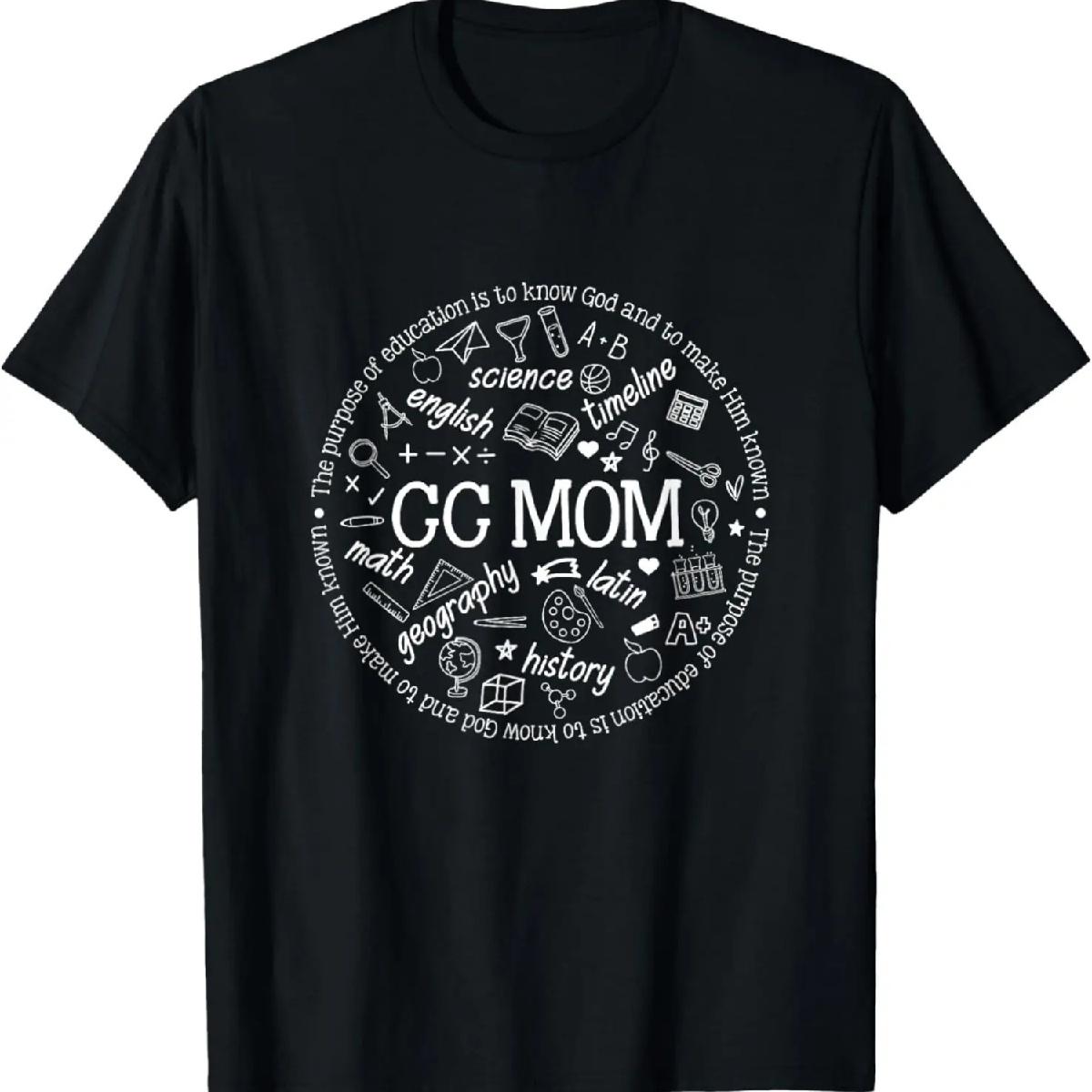 CC Mom Classical Conversations Homeschool Mom Homeschooling T-Shirt XXXXXL різнокольоровий
CC Mom Classical Conversations Homeschool Mom Homeschooling T-Shirt XXXXXL різнокольоровий