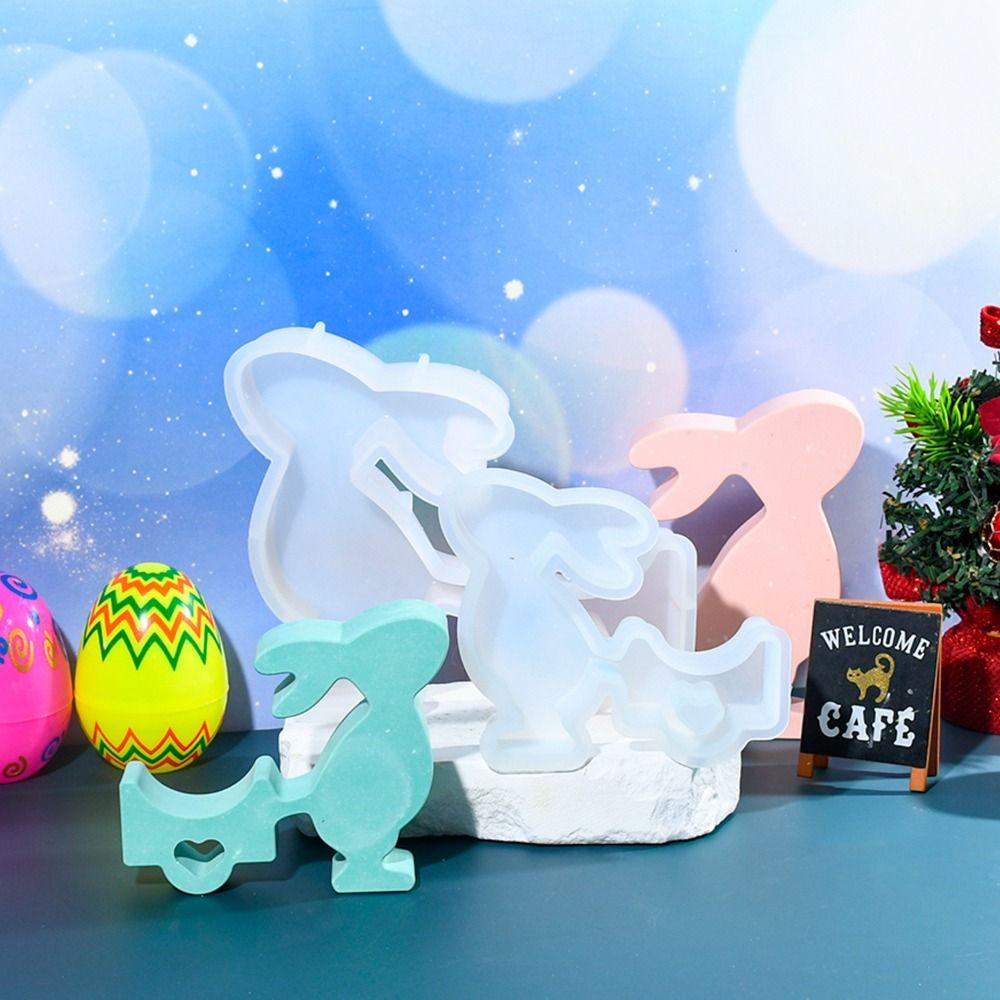 Silicone Bunny Resin Mold White Rabbit Egg Cart Mould Creative Pulling Car Rabbit Mold Handicrafts S
Silicone Bunny Resin Mold White Rabbit Egg Cart Mould Creative Pulling Car Rabbit Mold Handicrafts S