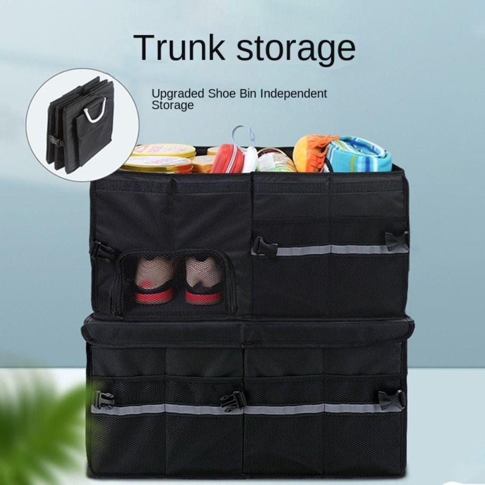 Interior Car Trunk Storage Bag Storage Box Large Trunk Organizer Collapsible Auto Organizer Auto Style 4
Interior Car Trunk Storage Bag Storage Box Large Trunk Organizer Collapsible Auto Organizer Auto Style 4