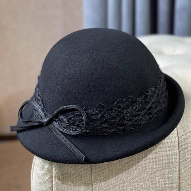 French socialite lace bow woolen beret women s winter 2026 new Hepburn retro bowler hat чорний
French socialite lace bow woolen beret women s winter 2026 new Hepburn retro bowler hat чорний