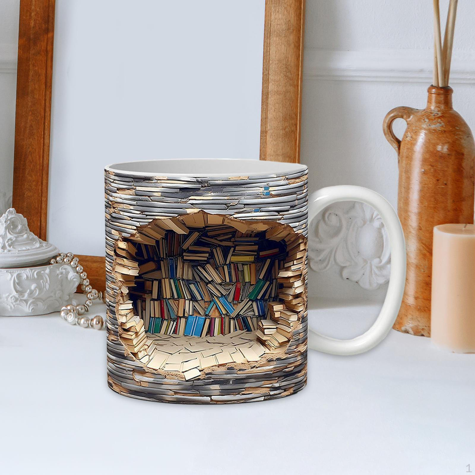 Книжковий клуб Чашка для любителів кави, керамічна чашка ручної роботи Полиця в бібліотеці Книжковий хробак Style C
Книжковий клуб Чашка для любителів кави, керамічна чашка ручної роботи Полиця в бібліотеці Книжковий хробак Style C