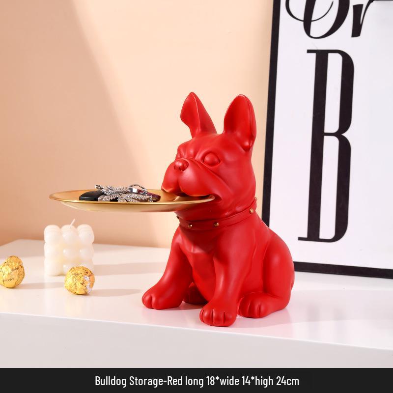 Ключница и украшение для кофейного столика «Французский бульдог»
Ключница и украшение для кофейного столика «Французский бульдог»