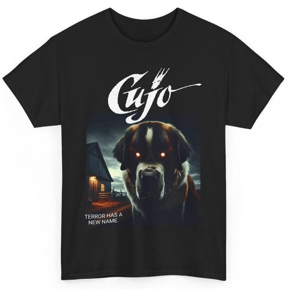 Retro 80s Horror Graphic Tee Stephen King Cujo Halloween Classic Unisex Unisex T-Shirt S
Retro 80s Horror Graphic Tee Stephen King Cujo Halloween Classic Unisex Unisex T-Shirt S