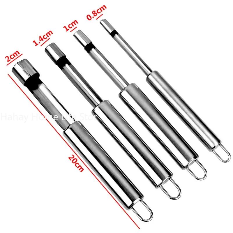 Stainless Steel Fruit Corer Red Dates Apple Pear Corer Fruit Seed Core Remover Slicer Knife Kitchen Fruit Vegetable Gadgets
Stainless Steel Fruit Corer Red Dates Apple Pear Corer Fruit Seed Core Remover Slicer Knife Kitchen Fruit Vegetable Gadgets