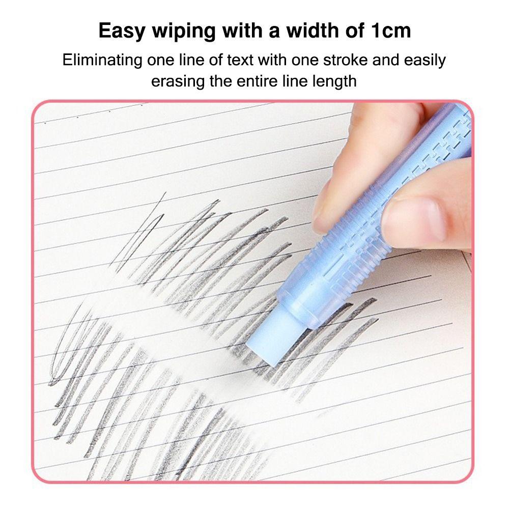 Retractable Push-out Eraser with Replaceable Core Pencil Rubber Correction Tools School Office Supplies Student Stationery синий
Retractable Push-out Eraser with Replaceable Core Pencil Rubber Correction Tools School Office Supplies Student Stationery синий