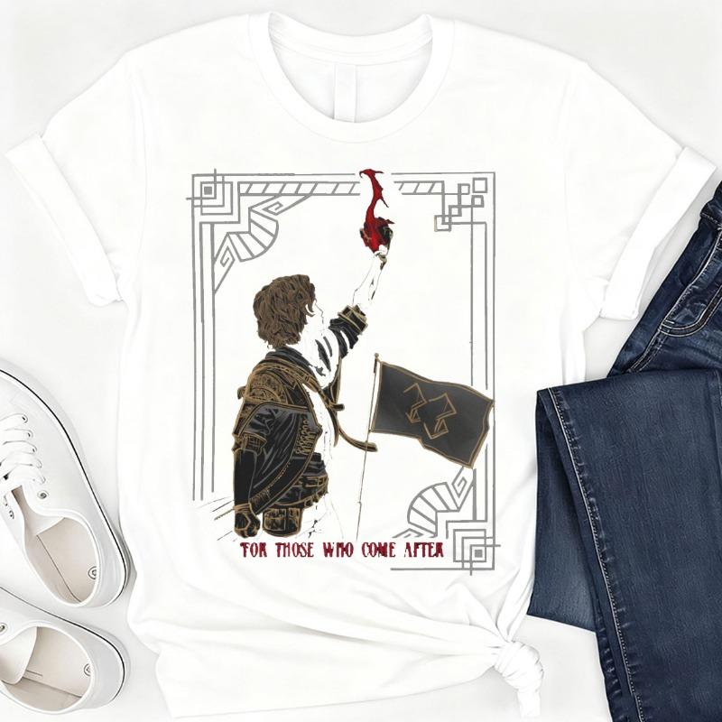 Gustave Clair Obscur Expedition 33 TShirt for Those Who Come After Fashion Short Sleeve All Seasons Soft Crew Neck Comfortable 4XL
Gustave Clair Obscur Expedition 33 TShirt for Those Who Come After Fashion Short Sleeve All Seasons Soft Crew Neck Comfortable 4XL