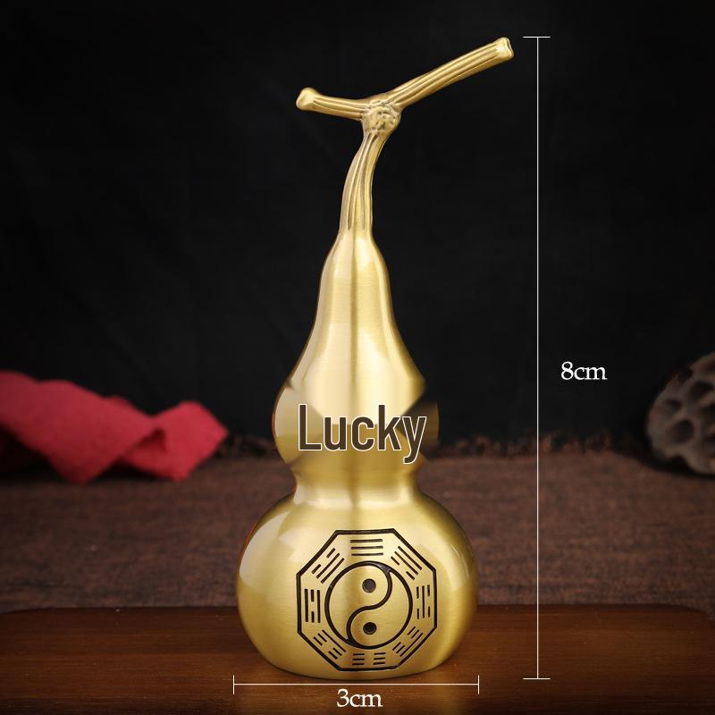 Dragon Head Copper Gourd Ornament for Home and Office 13cm
Dragon Head Copper Gourd Ornament for Home and Office 13cm