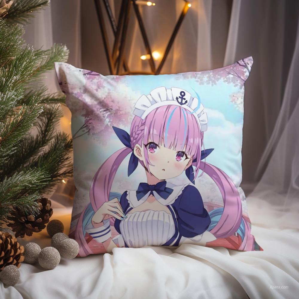 Hololive M-Minato Aqua Cushion Cover Premium Comfort Reversible Pillow Cove -Two in One Design for Any Room & Car Interior 12x12Inch
Hololive M-Minato Aqua Cushion Cover Premium Comfort Reversible Pillow Cove -Two in One Design for Any Room & Car Interior 12x12Inch