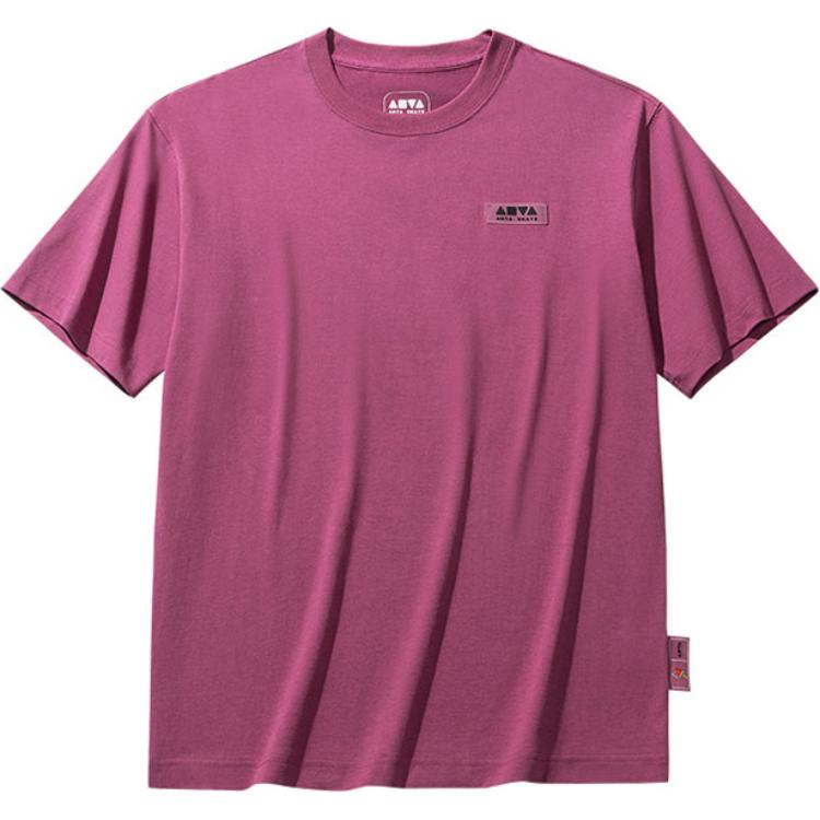 Anta Casual Loose Comfortable Versatile Round Neck Breathable Simple Short Sleeve T-Shirt Men Tops Smoke-Gray Pink Purple 152528134-3 L
Anta Casual Loose Comfortable Versatile Round Neck Breathable Simple Short Sleeve T-Shirt Men Tops Smoke-Gray Pink Purple 152528134-3 L