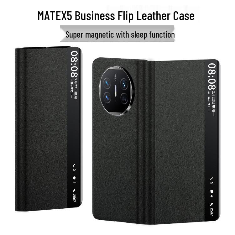 Кожаный чехол-книжка Huawei Mate X5 сверхтонкий с умным окном и подставкой Huawei Mate X5
Кожаный чехол-книжка Huawei Mate X5 сверхтонкий с умным окном и подставкой Huawei Mate X5