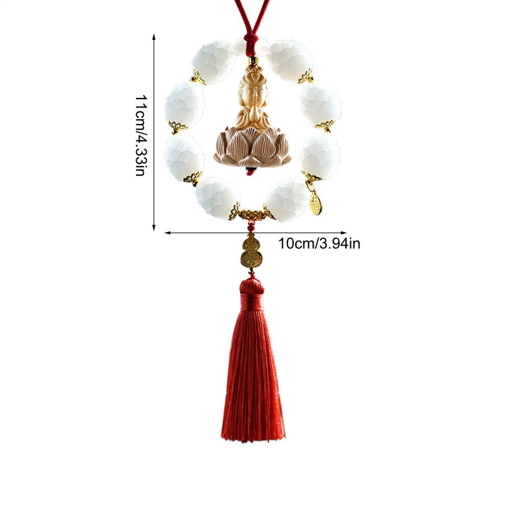 Car Interior Lotus Buddha Pendant Good Luck Rear View Mirror Charm Hangable Buddha Aesthetic Ornament For Truck RV червоний
Car Interior Lotus Buddha Pendant Good Luck Rear View Mirror Charm Hangable Buddha Aesthetic Ornament For Truck RV червоний