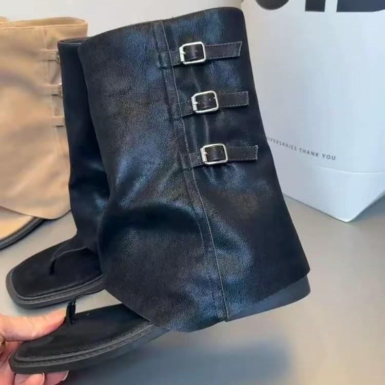 Cowhide version~ Retro style hollow and breathable flat bottom toe fashion trousers cool boots women s year 35
Cowhide version~ Retro style hollow and breathable flat bottom toe fashion trousers cool boots women s year 35