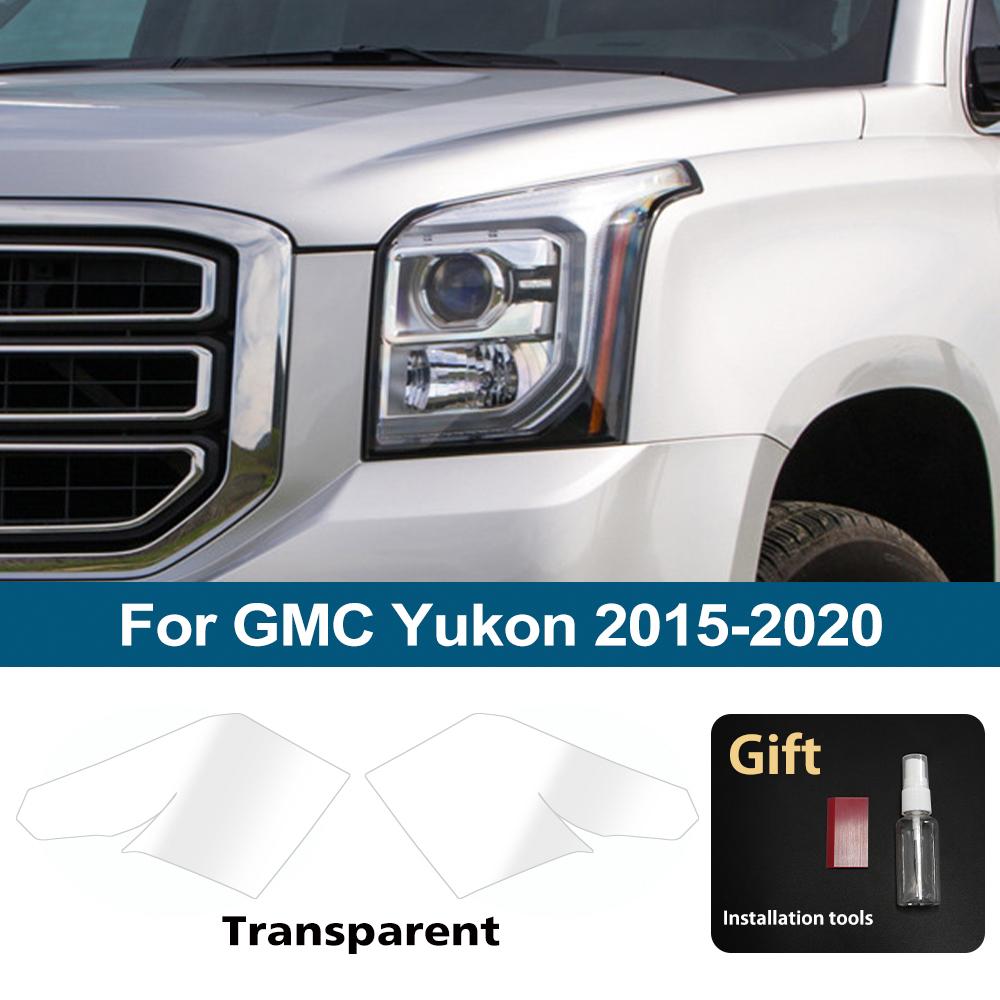 For GMC Yukon 2015-2026 High Gloss Smoke Black Pre-Cut Headlight Protection Film TPU PPF Kit Anti-Scratch Vinyl Wrap Cover For Yukon 15-20 CLR
For GMC Yukon 2015-2026 High Gloss Smoke Black Pre-Cut Headlight Protection Film TPU PPF Kit Anti-Scratch Vinyl Wrap Cover For Yukon 15-20 CLR