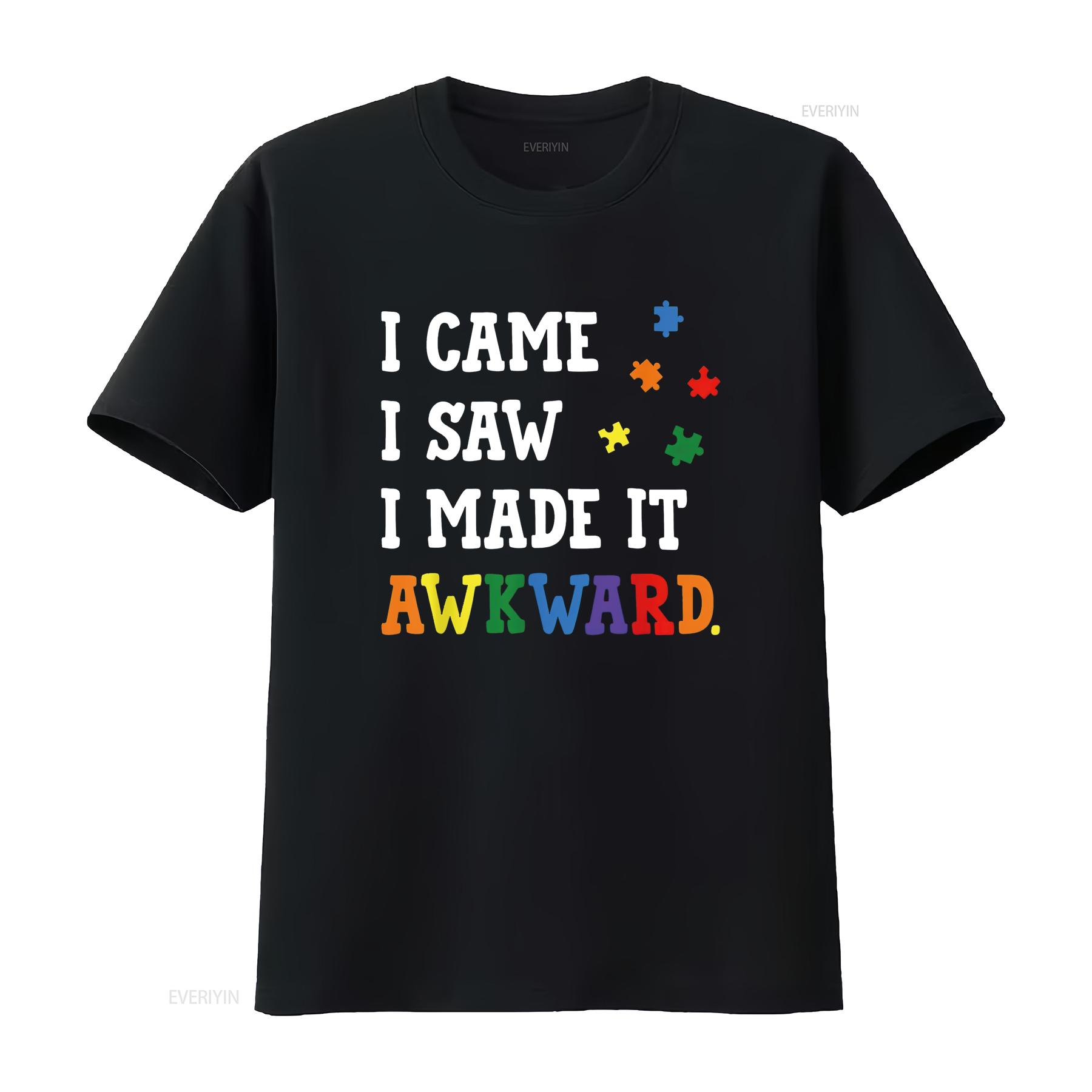 Mens I came saw made it Awkward Autism Awareness Puzzle T Shirt Black 4X Large vintage Washed graphic homme fashion Soft 4XL
Mens I came saw made it Awkward Autism Awareness Puzzle T Shirt Black 4X Large vintage Washed graphic homme fashion Soft 4XL