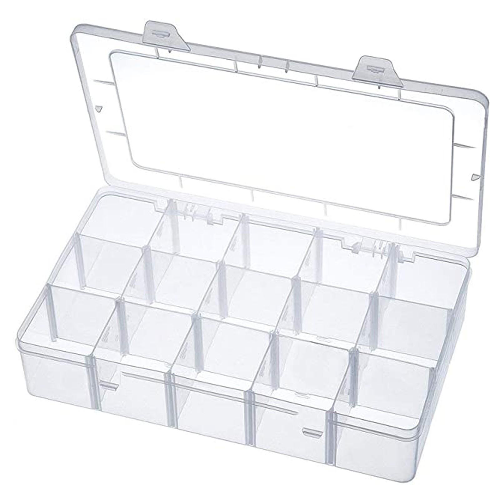 Large plastic storage boxes are used for tools, beads and jewelry sewing threads белый
Large plastic storage boxes are used for tools, beads and jewelry sewing threads белый