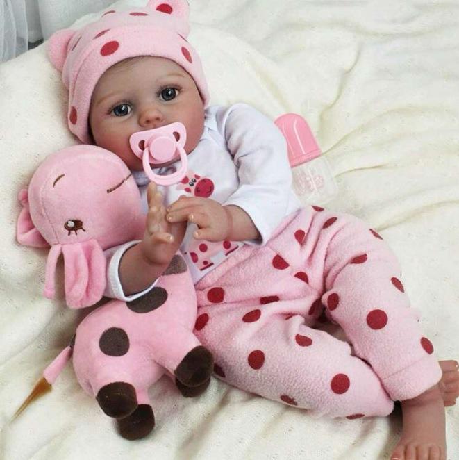 42 см 55 см тело Мягкий виниловый тканевый реборн Кукла с оленем Кукла Бутылка Бутылочка Соска набор 16,5 дюймов 22 дюйма Реалистичные детские игрушки для детей 42cm Eye opening doll set
42 см 55 см тело Мягкий виниловый тканевый реборн Кукла с оленем Кукла Бутылка Бутылочка Соска набор 16,5 дюймов 22 дюйма Реалистичные детские игрушки для детей 42cm Eye opening doll set
