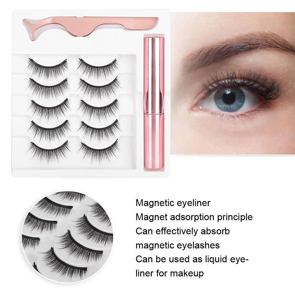 Magnet False Eyelashes Magnetic Liquid Eyeliner Tweezers Eyelash Makeup Tool Set (#024)
Magnet False Eyelashes Magnetic Liquid Eyeliner Tweezers Eyelash Makeup Tool Set (#024)