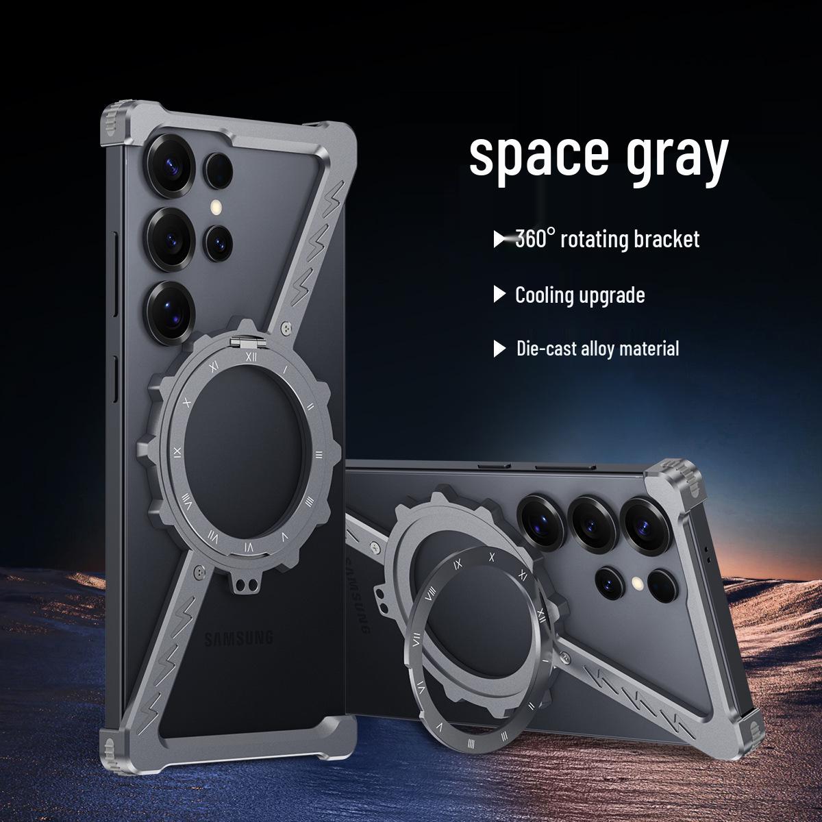 Samsung S25 Ultra Z-Type Metal Heat Dissipation Rotating Phone Case Samsung S23 Ultra Metal Frame
Samsung S25 Ultra Z-Type Metal Heat Dissipation Rotating Phone Case Samsung S23 Ultra Metal Frame