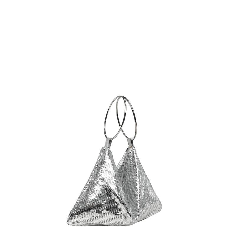 Fashion sequins trend summer new dinner party personality large capacity foreign style crossbody shoulder armpit women s bag срібний
Fashion sequins trend summer new dinner party personality large capacity foreign style crossbody shoulder armpit women s bag срібний