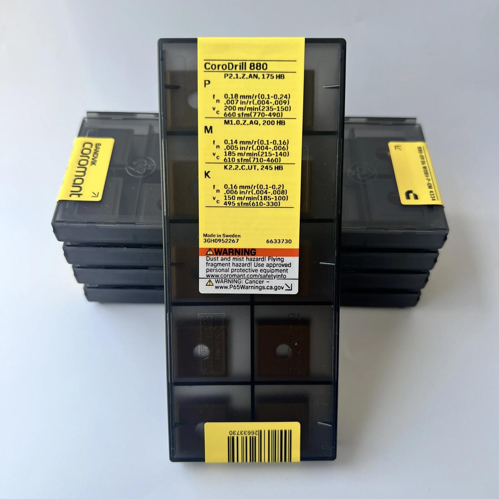 SANDVIK / 880-0906W08H-P-GM 4334 / Industrial indexable Carbide Inserts 10 Pcs
SANDVIK / 880-0906W08H-P-GM 4334 / Industrial indexable Carbide Inserts 10 Pcs