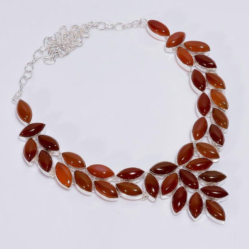 Amazing Top Grade Qualite 100% Natural Carnelian Marquise Shape Ethnic Handmade Jewelry 925 Steling Silver Necklace 19 WSJ-4773 срібний
Amazing Top Grade Qualite 100% Natural Carnelian Marquise Shape Ethnic Handmade Jewelry 925 Steling Silver Necklace 19 WSJ-4773 срібний