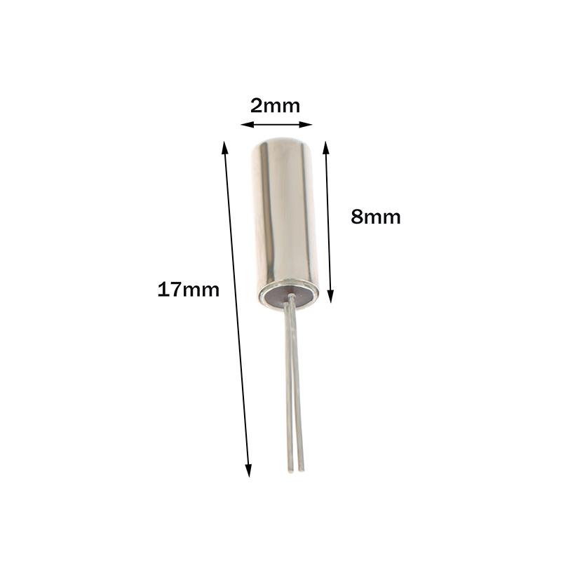 20Pcs High Precision 32.768 KHz 32768HZ Tuning Fork Watch Crystal 12.5PF 3mm X 8mm
20Pcs High Precision 32.768 KHz 32768HZ Tuning Fork Watch Crystal 12.5PF 3mm X 8mm