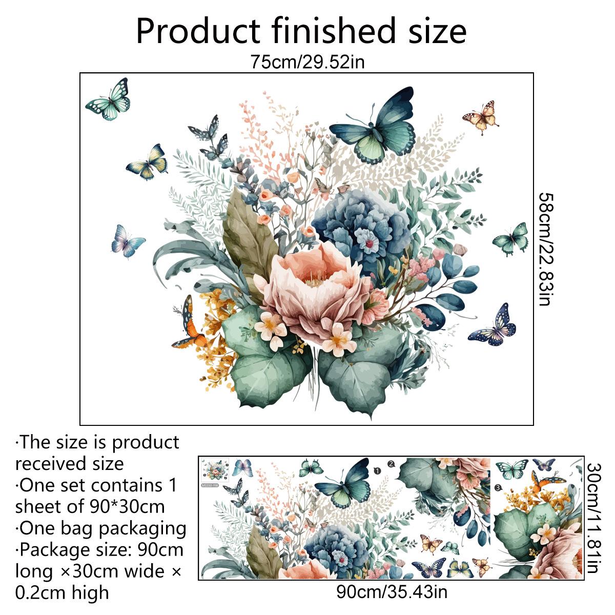 ПВХ декоративні квіти Птахи Наклейка Статичний віконний декор Вінілове мистецтво Весняні квіти Наклейка на скляну стіну для домашньої ванної кімнати 30*90cm
ПВХ декоративні квіти Птахи Наклейка Статичний віконний декор Вінілове мистецтво Весняні квіти Наклейка на скляну стіну для домашньої ванної кімнати 30*90cm