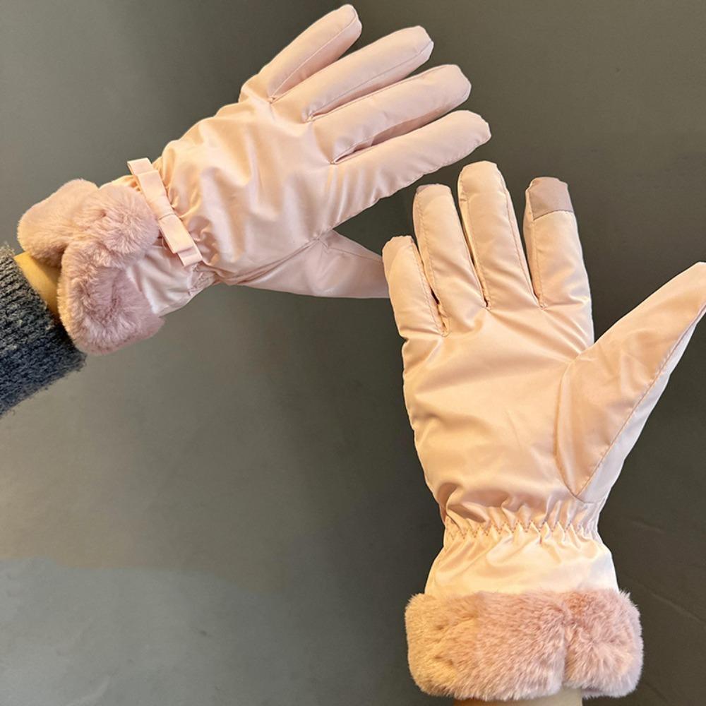 Warm Plush Down Cotton Gloves Thickened Touch Screen Gloves Simple Skiing Mittens Skiing
Warm Plush Down Cotton Gloves Thickened Touch Screen Gloves Simple Skiing Mittens Skiing